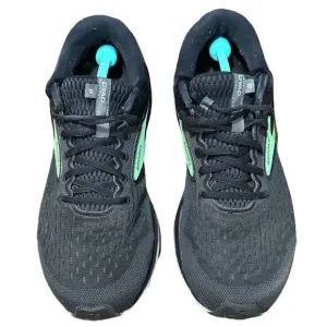 Brooks Dyad 11 Men's‎ Size 12 Cushioned Running Shoes Black/Green Lace Up