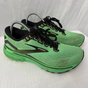 Brooks Ghost 15 Shoes Mens Size 10 D Green Running Sneakers
