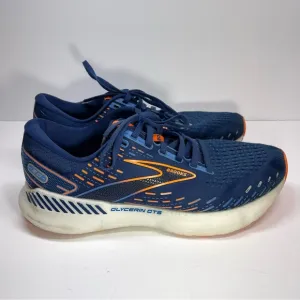 Brooks Men’s Glycerin GTS 20 Blue Depths/Palace Blue/Orange Size 10