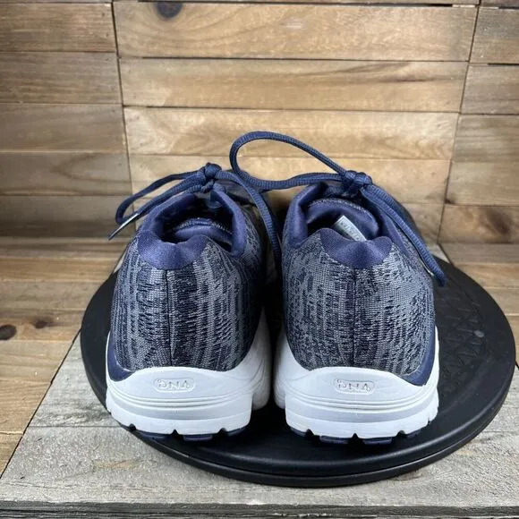 Brooks Mens Size 9.5 Signal Blue Lace Up Athletic Casual Running Shoes
