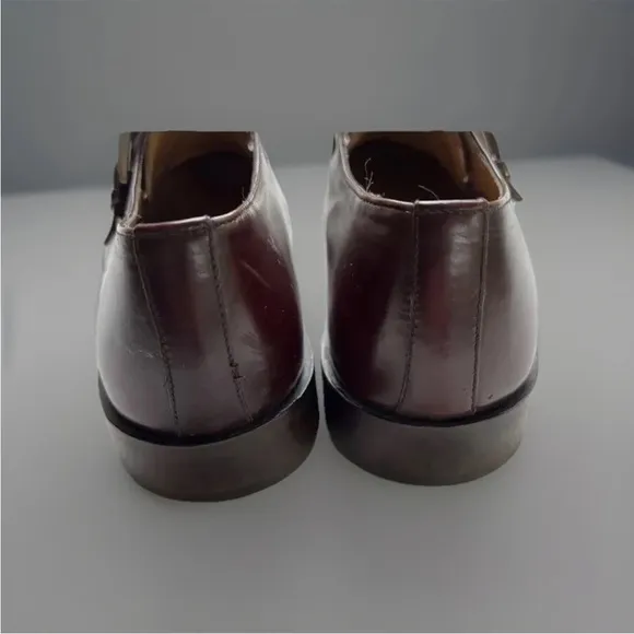 Bruno Magli Monk Strap Leather Dress Shoes 9.5