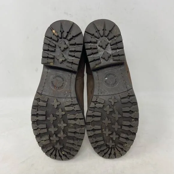 Bueno Florida Boot Brown Leather Womens Shoes Size 6
