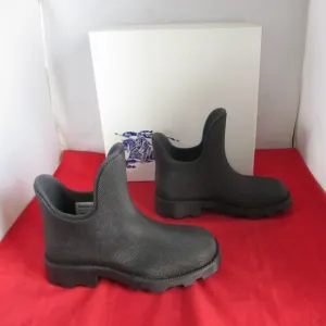 Burberry Men's Rubber Ankle Rain Boots $820 - Size EU 36 - Black - #1069
