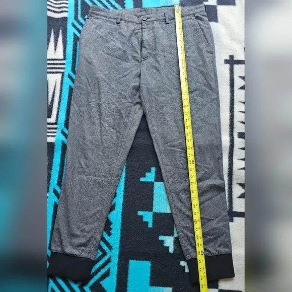 BURBERRY Men's Wool Gray Casual Pants US 34 UK 50