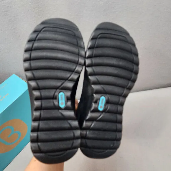 Bzees Getaway Women's Athletic Gray Snake Slip-ons Sz 5 M - NIB