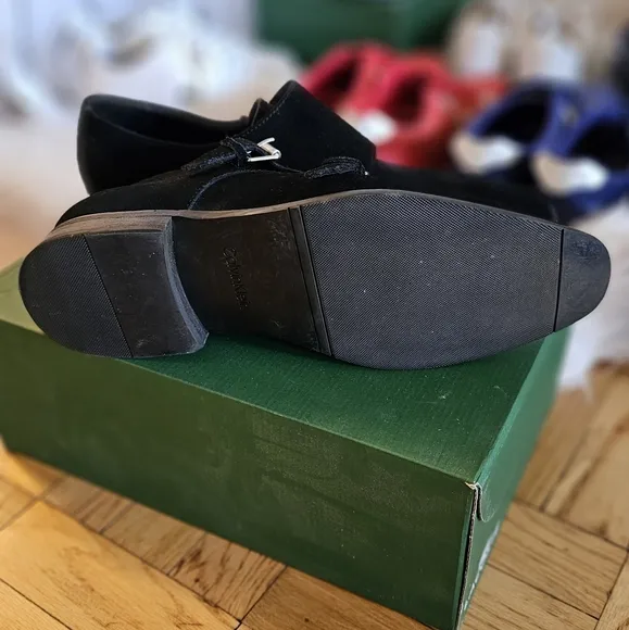 Calvin Klein men's suede boots size 10.5 US , color black