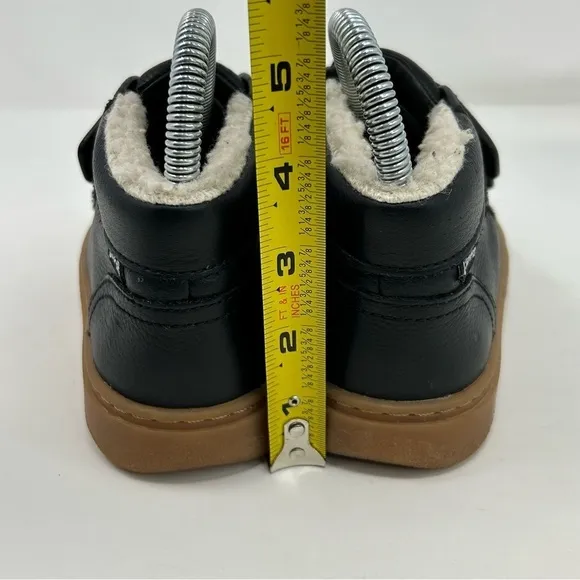 Camper Kiddo Kids Girls Black Leather Adjustable Boots Size 32 (US Size 13.5)