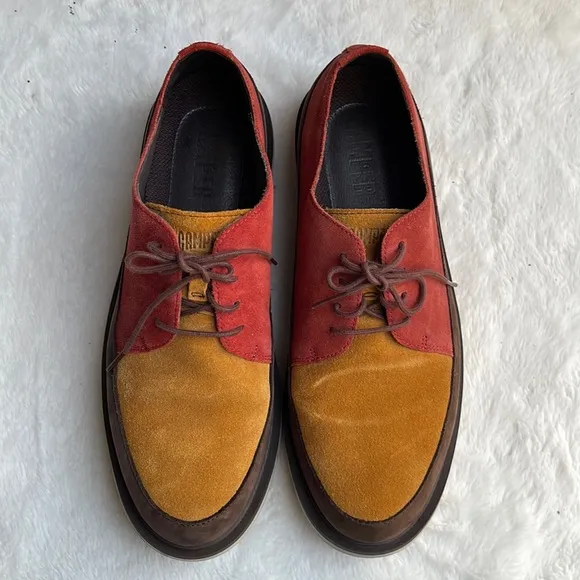 Camper leather suede shoes