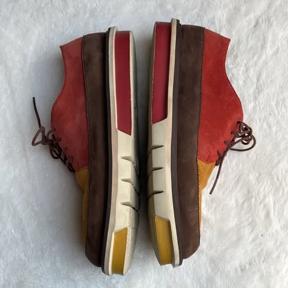 Camper leather suede shoes