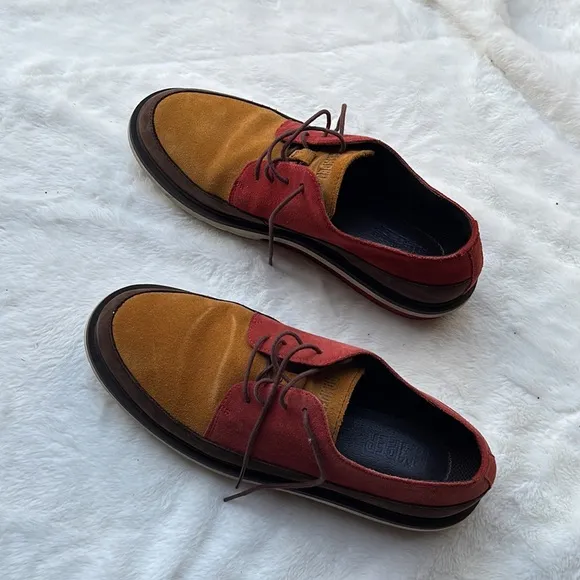 Camper leather suede shoes
