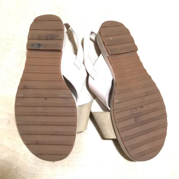 Camper Pim Pom Leather Sandals Size 37/7
