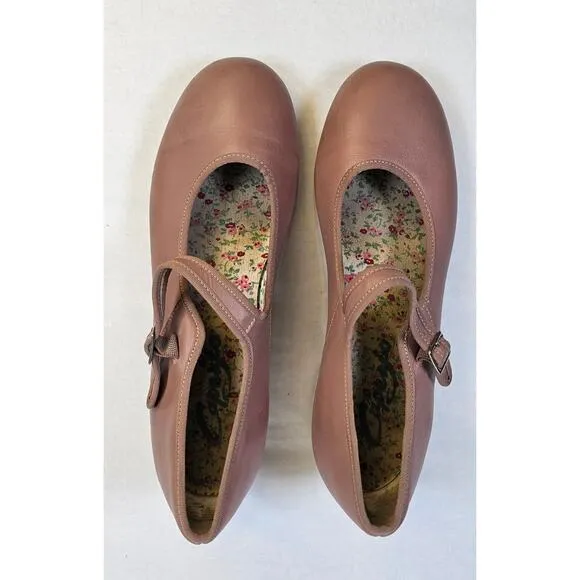 CAPEZIO Adult Tap Shoes 3800 Leather Mary Jane size 10