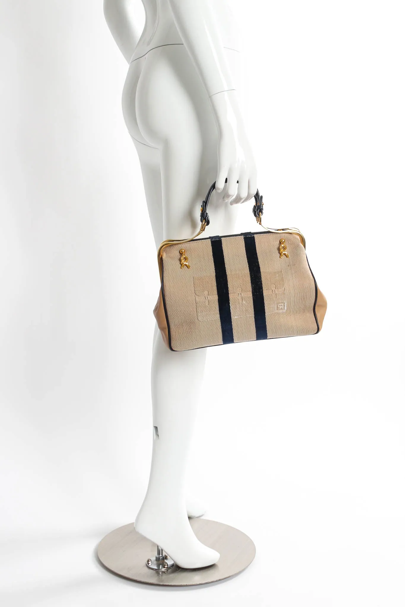 Caravel Twill Block Stripe Bag