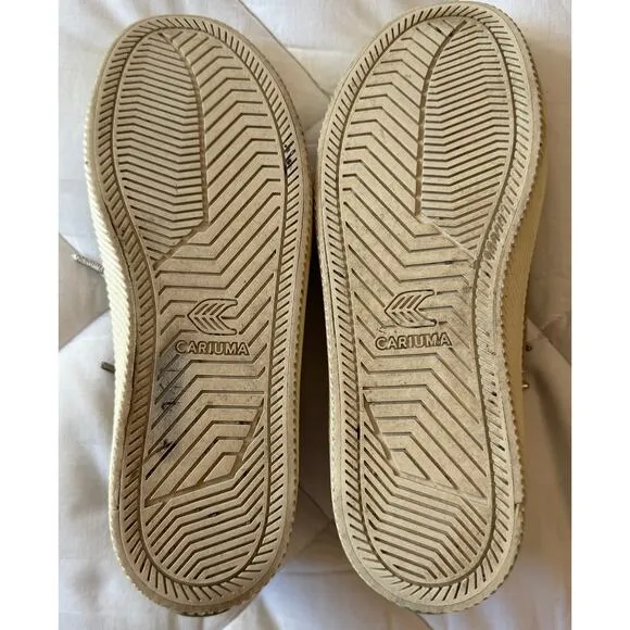 CARIUMA OCA Low Contrast Thread Canvas Sneaker Celeb Obsession Size 6