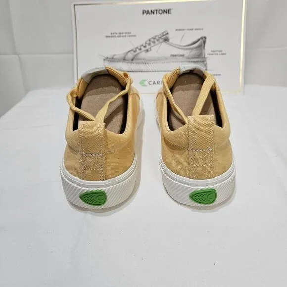 Cariuma OCA Pantone Low Cornsilk Canvas Sneaker 8W 6.5M