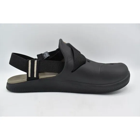 Chaco Mens Size 10 Chillos Black Clogs Shoes