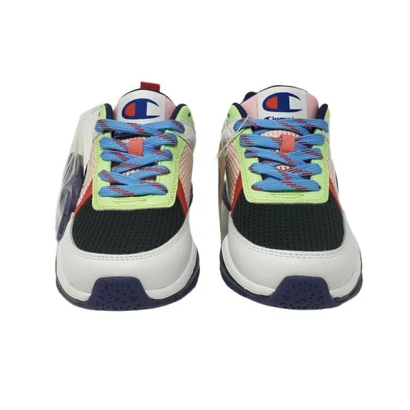 Champion 93 Eighteen SP Block Leather Sneakers Athletic Tennis Shoes Sizes 6 NEW