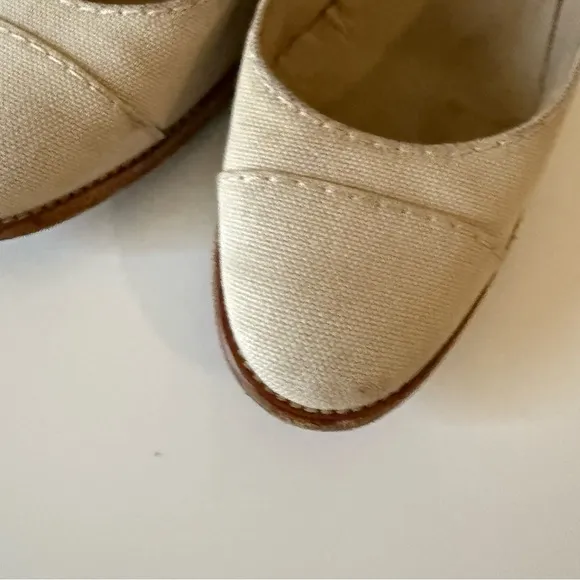 CHANEL Wedge Women's shoes size 5.5