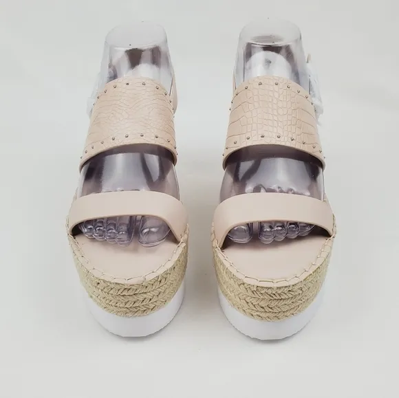 Charles by Charles David scale espadrille platform sandals