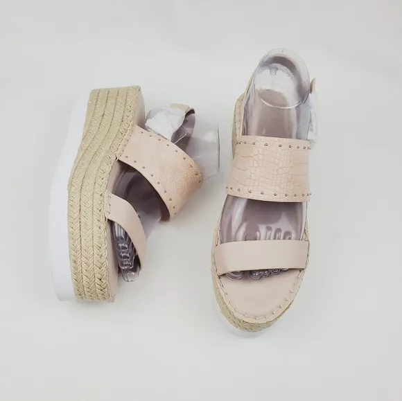 Charles by Charles David scale espadrille platform sandals