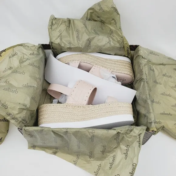 Charles by Charles David scale espadrille platform sandals