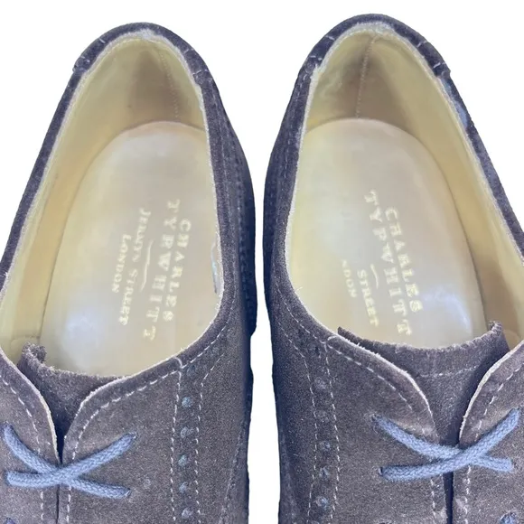 Charles Tyrwhitt | Men’s‎ 7 1/2 | Brown Suede Wingtip Oxford Shoes