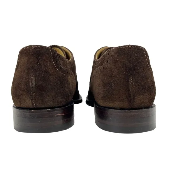 Charles Tyrwhitt | Men’s‎ 7 1/2 | Brown Suede Wingtip Oxford Shoes