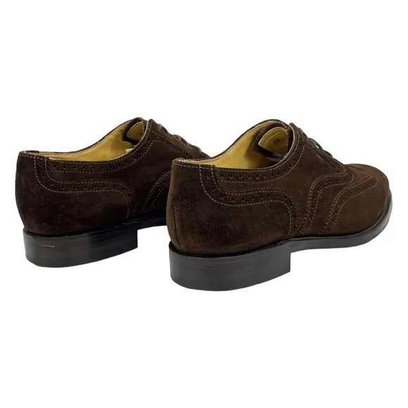 Charles Tyrwhitt | Men’s‎ 7 1/2 | Brown Suede Wingtip Oxford Shoes