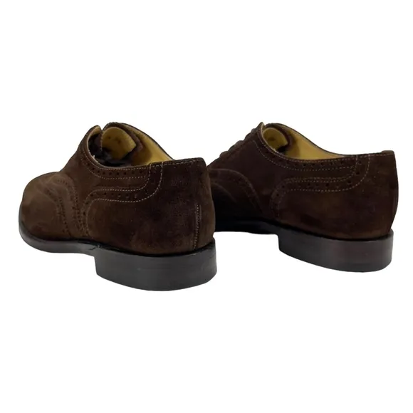 Charles Tyrwhitt | Men’s‎ 7 1/2 | Brown Suede Wingtip Oxford Shoes