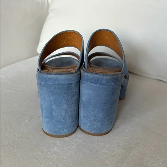 CHLOEOdina Suede Two-Band Platform Sandals