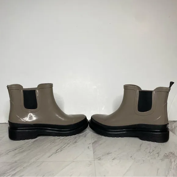Chooka Gray Rubber Chelsea Boot 9