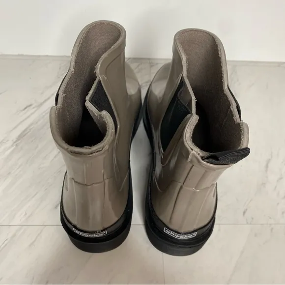 Chooka Gray Rubber Chelsea Boot 9