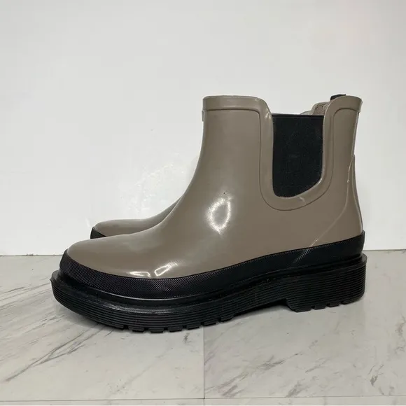 Chooka Gray Rubber Chelsea Boot 9