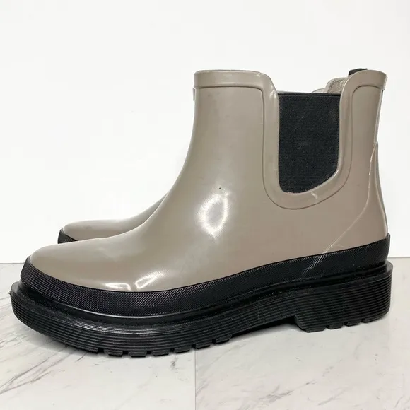Chooka Gray Rubber Chelsea Boot 9
