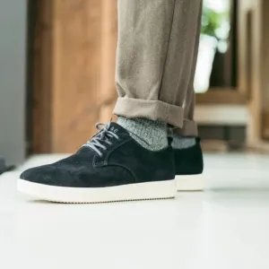 Clae sz 9 ellington blue suede shoes