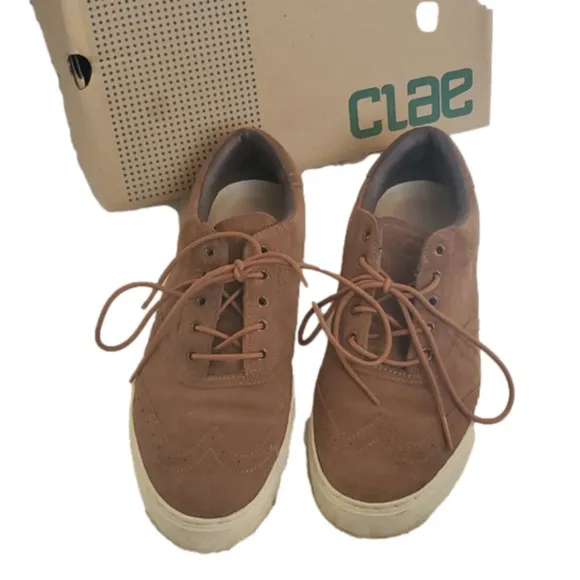Clae Whitman Suede Sneakers