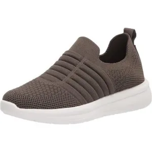 Clarks Ezera Womens 5 M Knit Casual Active Shoes Dark Olive Stretch Slip On NEW
