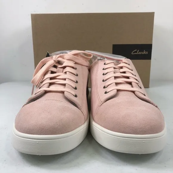 CLARK’S Landry Vibe Suede Leather Lace Up Shoes