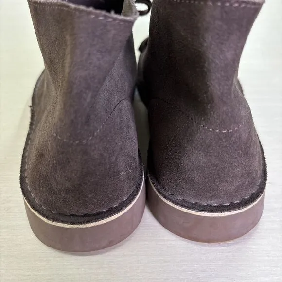 Clarks Men's Shoes Sz 10.5‎ Dark Brown Suede Bushacre 2 Chukka Boots 26082289