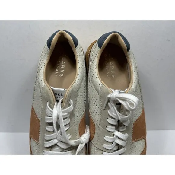 Clarks Originals Tor Run Sneaker Shoes Leather Suede Men’s Size 11.5 Sneakers