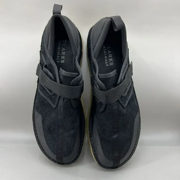 Clarks Originals Trek Taiyo Men Size 13 Shoes Black Strap Slip-On Casual Sneaker