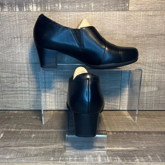 Clarks - Rosalyn Adele “Black Leather” 10955