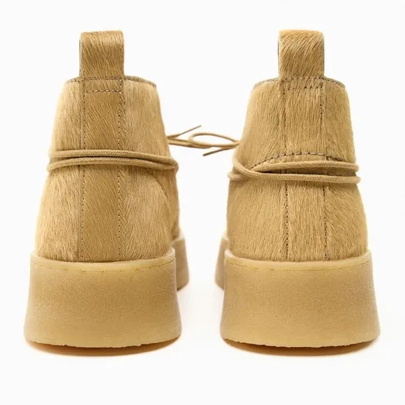 Clarks Zara Pony Leather Shoes