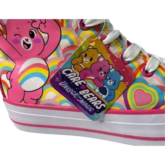Cloudco Entertainment Care Bear Girls Shoes Size 2 Youth Unlock The Magic