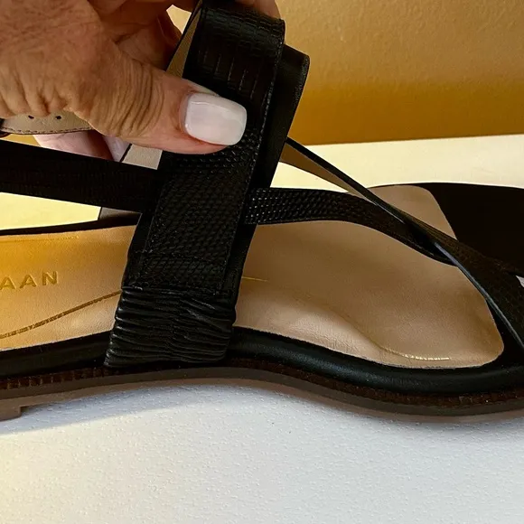 COACH Buckle Flat Sandal.