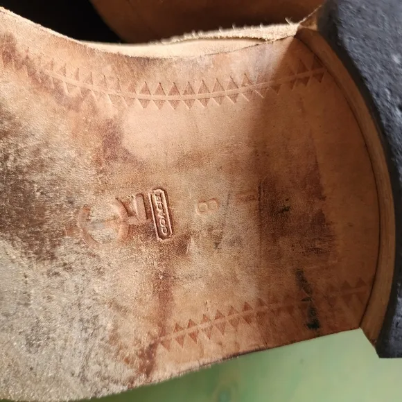 Coach Men's Suede shoes size 8
