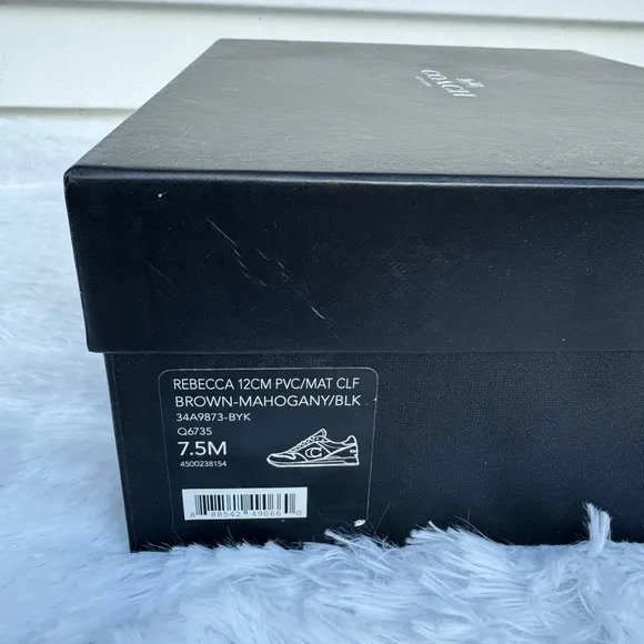 Coach Rebecca  Women's Brown‎ Leather Sneaker Shoes Size 7.5 M