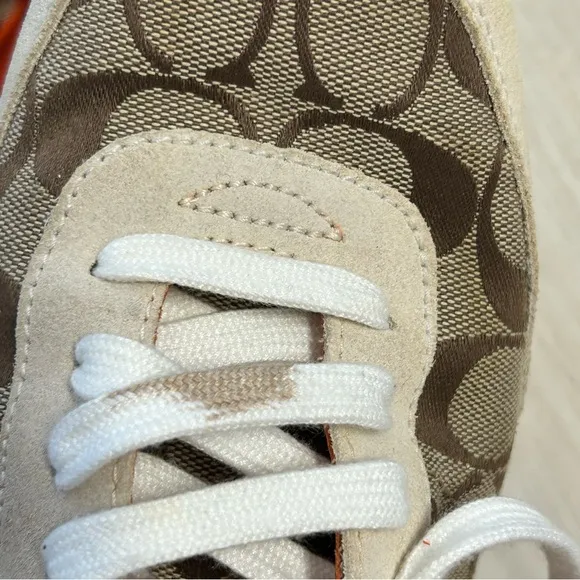 Coach signature Sneaker shoes womens size 7
