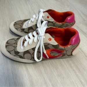 Coach signature Sneaker shoes womens size 7