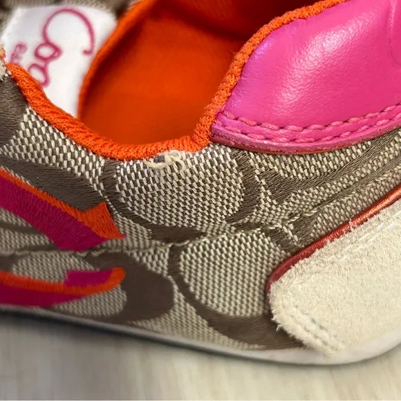 Coach signature Sneaker shoes womens size 7